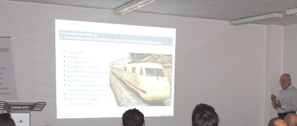 Vortrag von Herrn Dipl. Ing. Peter Lankes (Deutsche Bahn AG) „Rückblick und Ausblick zum Hochgeschwindigkeitsverkehr (HGV) in Deutschland“