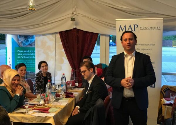 Fastenbrechen im Restaurant